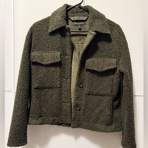 Banana Republic Sherpa Trucker Jacket